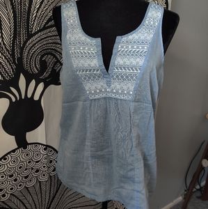 Denim tank